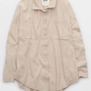 Aerie unREAL Button Down Cardi